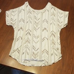 Cold shoulder top